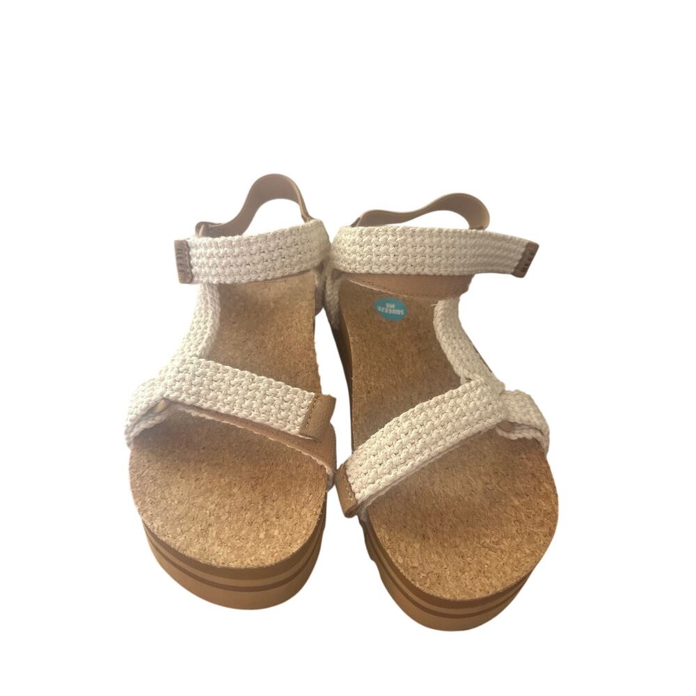 Reef Cushion Rem Hi platform sandals 7.5 A - Picture 2 of 5